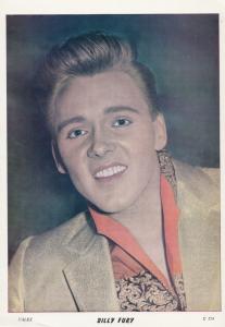 Billy Fury Valex Blackpool Vintage Rare 8x6 Publicity Photo Photograph