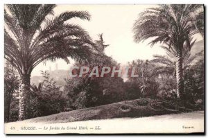 Old Postcard Grasse The Garden Hotel