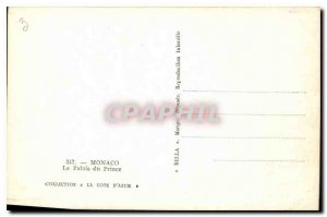 Old Postcard Monaco The Prince's Palace