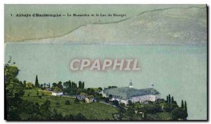 Postcard Abbey d & # 39Hautecombe The monastereet Lake Bourget