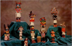 New Mexico Old Albuquerque Katchina Indian Doll Collection
