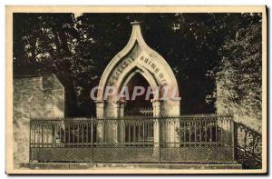 Postcard Ancient Tomb Saint Point Lamartine