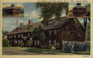 Fort Western & Block House in Augusta, Maine