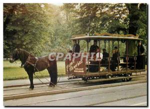 Postcard Modern oppen hastsparvagn