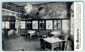 MINNEAPOLIS, Minnesota MN ~ Chinese Restaurant THE MANDARIN c1910s Postcard