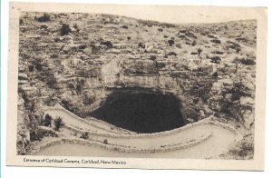 Carlsbad, NM - Entrance of Carlsbad Caverns - 1950