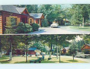 Pre-1980 CABIN SCENE Adirondacks - Tupper Lake New York NY c3990
