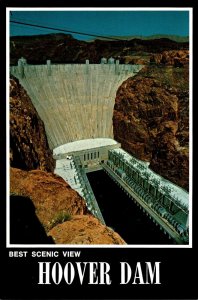 Nevada Hoover Dam From Nevada Lookout Point