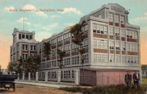 BOSCH MAGNETO COMPANY SPRINGFIELD MASSACHUSETTS POSTCARD (c. 1915)