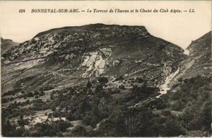 CPA BONNEVAL-sur-ARC Le Torrent de l'Iseran - Le Chalet du Club Alpin (1195708)