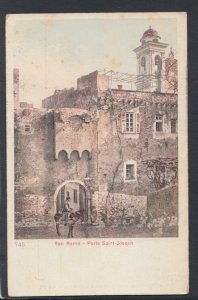 Italy Postcard - San Remo - Porte Saint-Joseph       RS18797