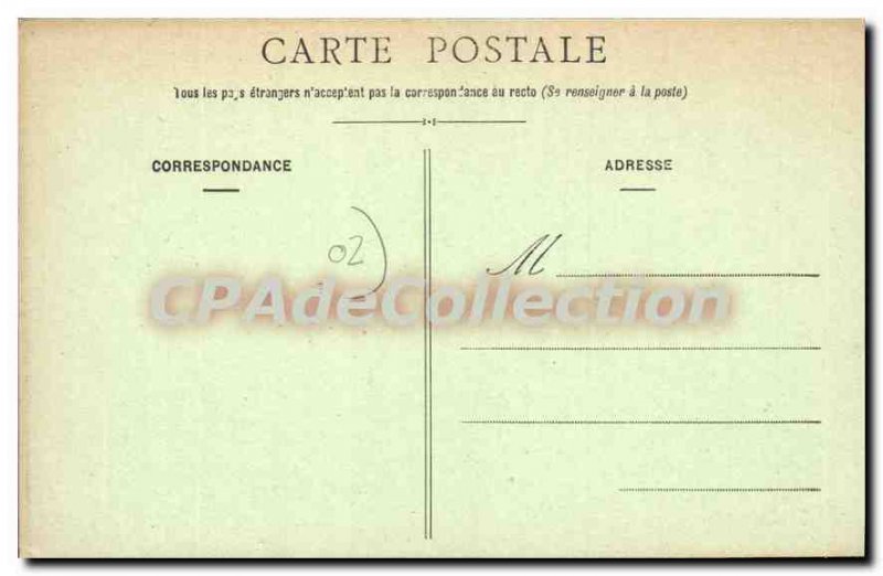 Postcard Old Saint Quentin les Halles Northwest Coast