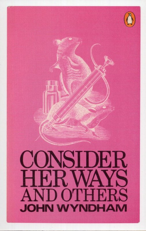 John Wyndham Consider Her Ways & Others 1971 Book Postcard