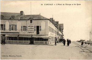 CPA CANCALE L'Hotel de l'Europe et les Quais (1295314)