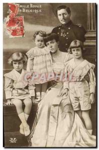 Old Postcard King Albert 1st of Belgium The Belgian royal family