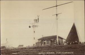 Donkin Reserve Lighthouse Port Elizabeth S Africa c1910 Real Photo Postcard