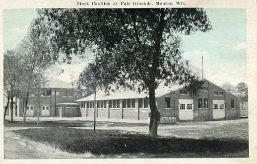 WI - Monroe, Stock Pavilion at Fairgrounds