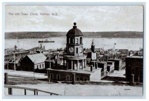 c1940's The Old Town Clock, Halifax Nova Scotia Canada Vintage Postcard 