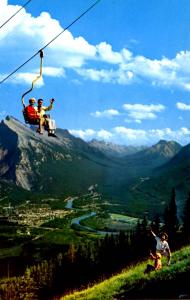 Canada - Alberta, Banff. Mt Norquay  (Aerial Lift)