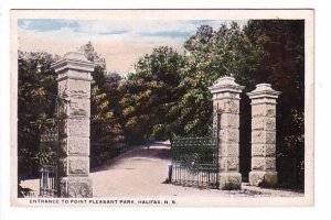 Entrance to Point Pleasant Park, Halifax, Nova Scotia, H H Marshall