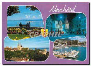 Modern Postcard Neuchatel