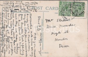 Genealogy Postcard - Stocker, House ??????er, High Street, Honiton, Devon GL4675