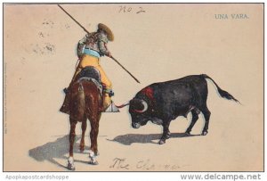 Bull Fight Una Vara 1908