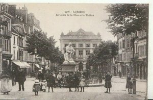 France Postcard - Lorient - Le Cours De La Bove Et Le Theatre - Ref TZ8174