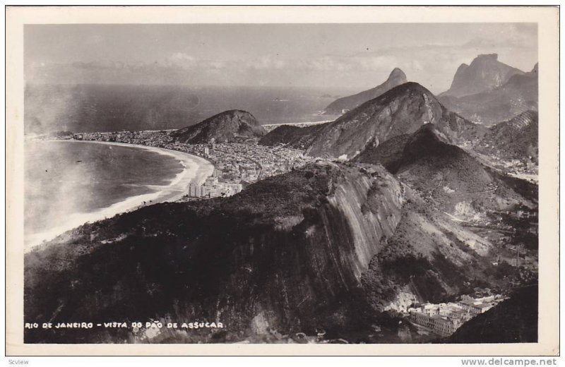 RP, Vista Do Pao De Assucar, Rio De Janeiro, Brazil, 1920-1940s