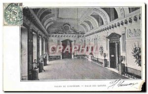 Old Postcard Palace of Compiegne Salle Des Gardes