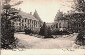 Germany Bad Bentheim Innerer Schlosshof Vintage Postcard C198