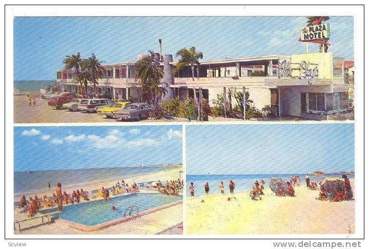 The Plaza Beach Motel, St. Petersburg Beach,  Florida, 40-60s