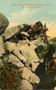 MD - Lonaconing. Dan's rock