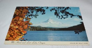 Mt. Hood and Lost Lake Oregon Postcard Walt Dyke Smith-Western Inc. CT-206