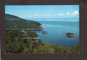 PQ QC Port Au Saumon Murray Bay  and St Simeon Quebec Canada Carte Postale PC