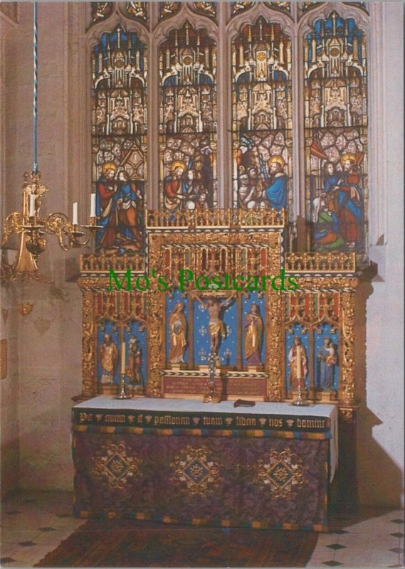 Gloucestershire Postcard - Interior of Cirencester Parish Church RR10329