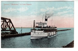 Steamer Modjeska on Lake Ontario