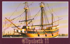 Elizabeth II Reproduction of 16th Century Sailing Vessel