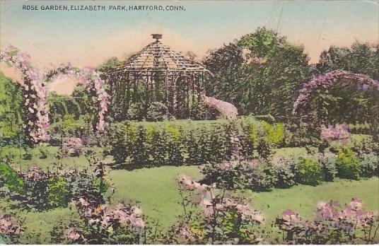 Connecticut Hartford Rose Garden Elizabeth Park 1942