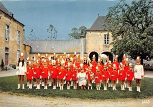 Wallonia, Belgium  MAJORETTES OF DENEE-FALAEN  Girls Baton Troup  4X6 Postcard