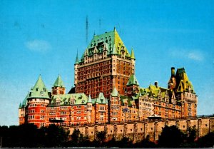 Canada Quebec Chateau Frontenac 1987