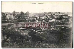 Chagny Old Postcard General view (train station)