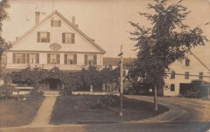 Greenville New Hampshire Columbian Hotel and Livery Stable Real Photo PC AA65033