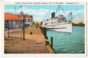 Custom House Dock, Charlotte Harbor NY
