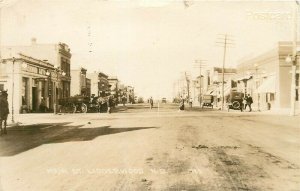 ND, Lidgerwood, North Dakota, Main Street, No. 783, RPPC