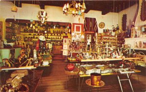 Albuquerque New Mexico 1960s Postcard The Market Handicraft Gifts jewelry