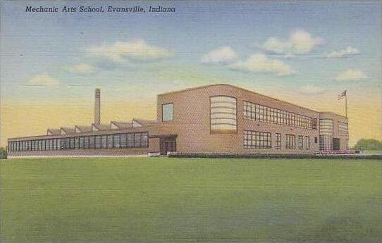 Indiana Evansville Mechanic Arts School