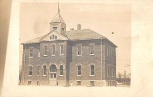 Uniontown Kansas High School Real Photo Antique Postcard K29631