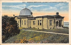 Washburn Observatory University - Madison, Wisconsin WI  