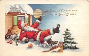 Santa Claus Christmas Whitney Made 1916 